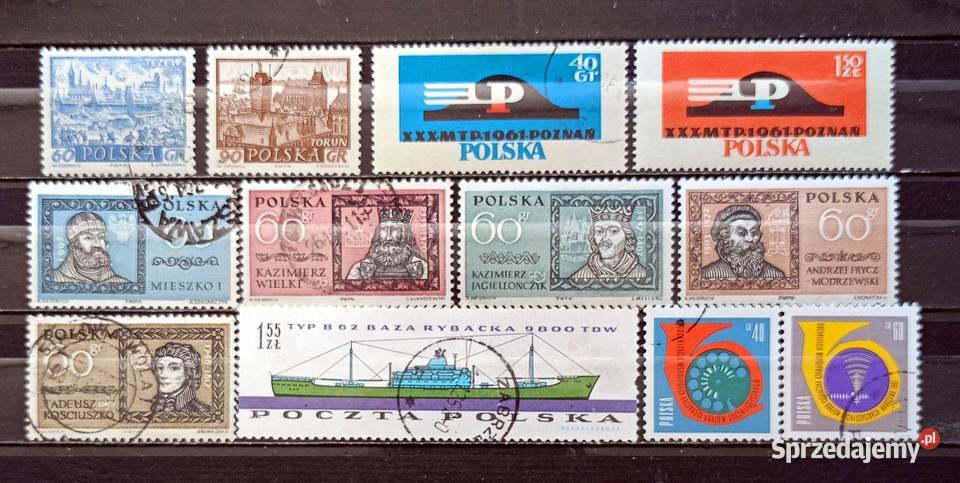 L Znaczki polskie 1961 II kwartał Leźnica Wielka-Osiedle