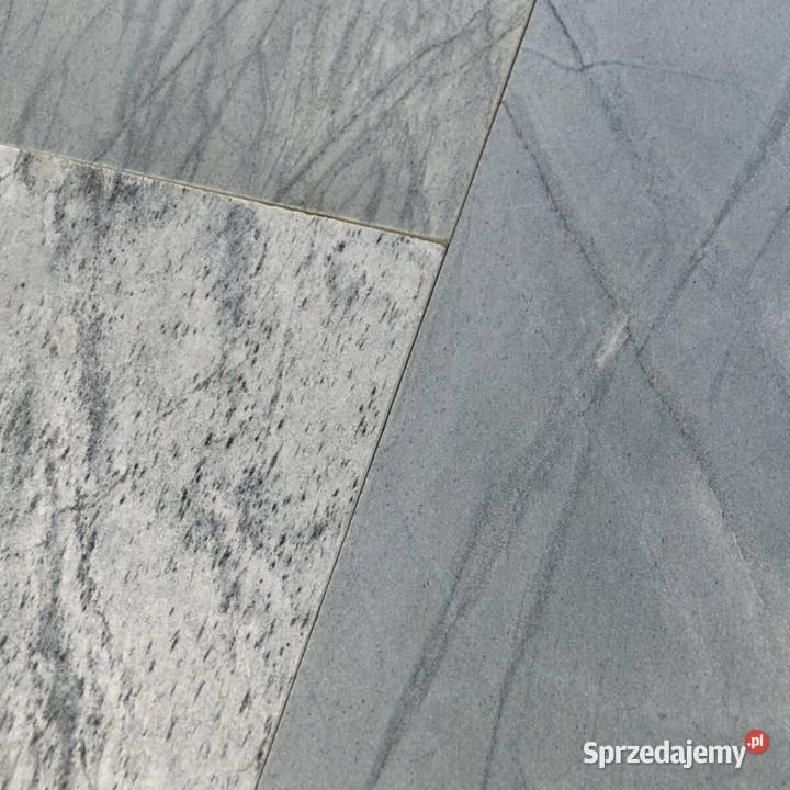 Płytki Kwarcyt Silver Shine szlifowany 60x30x12 sprzedam