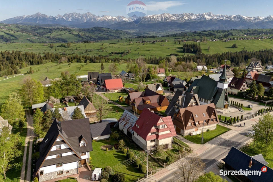 Dom z widokiem na Tatry z projektem rozbudowy mieszkalny małopolskie Bańska Wyżna sprzedam