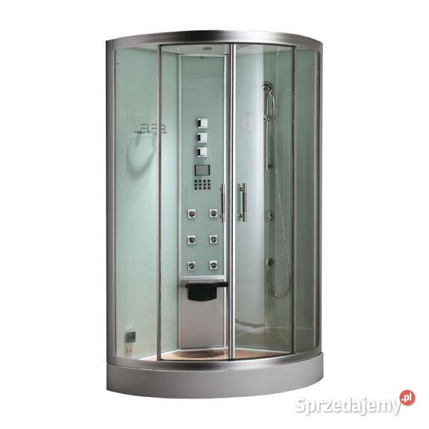 EAGO Luksusowa kabina parowa narożna siedzisko Środa Wielkopolska