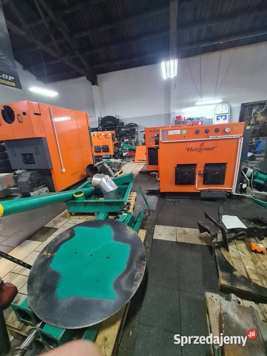 Piec na Trociny 50 kw Zrębka Owies Pestka Wióra lubuskie Kożuchów