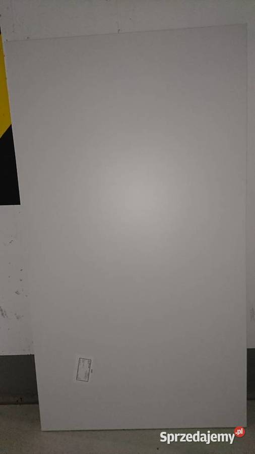 Półka regałowa biała 122x68 cm