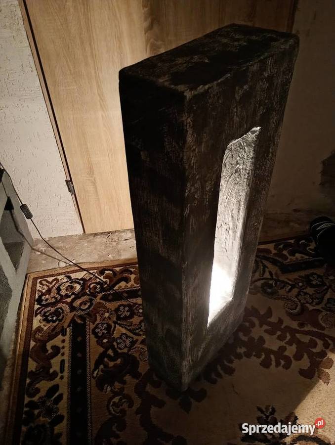 Lampa imitacja betonu Lampy podłogowe Płaza