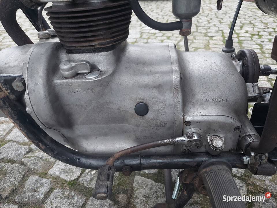 Simson awo turist avo 1955 Rok produkcji 1955 lubelskie Stoczek Łukowski
