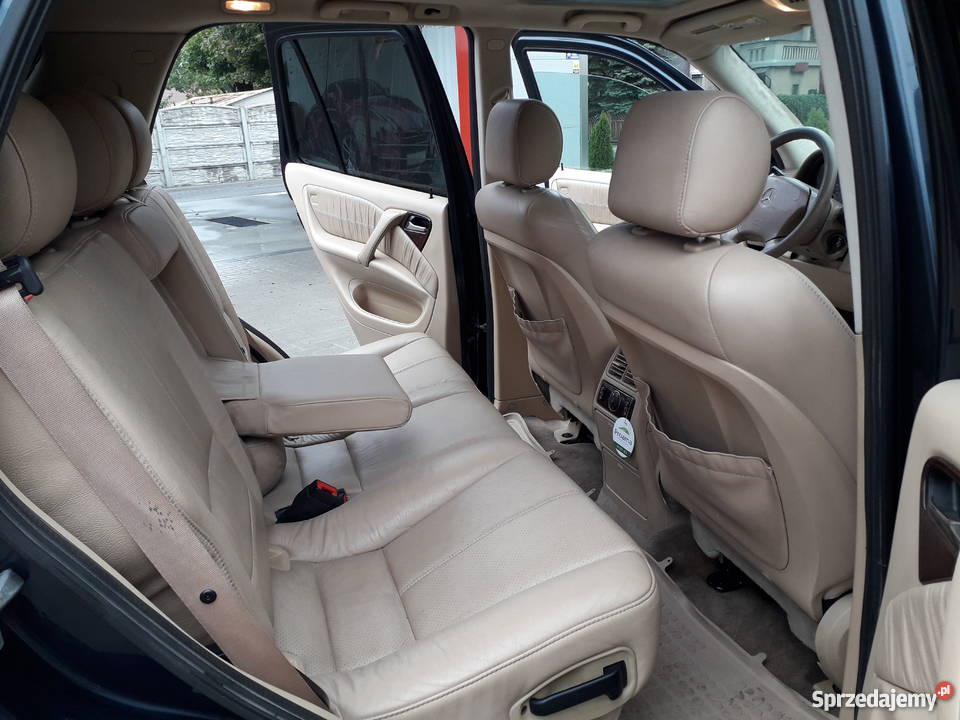 Mercedes ML 50 Benzyna Gaz Felga 20 Jasne granatowy Ostrów Wielkopolski sprzedam
