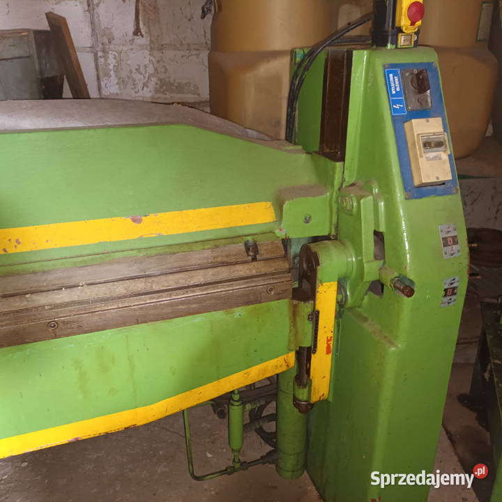 Gietarka do blachy PIESOK Milicz