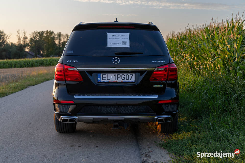 MercedesBenz GL 550 4MATIC X166 OFF ROAD isofix Motoryzacja Łódź sprzedam