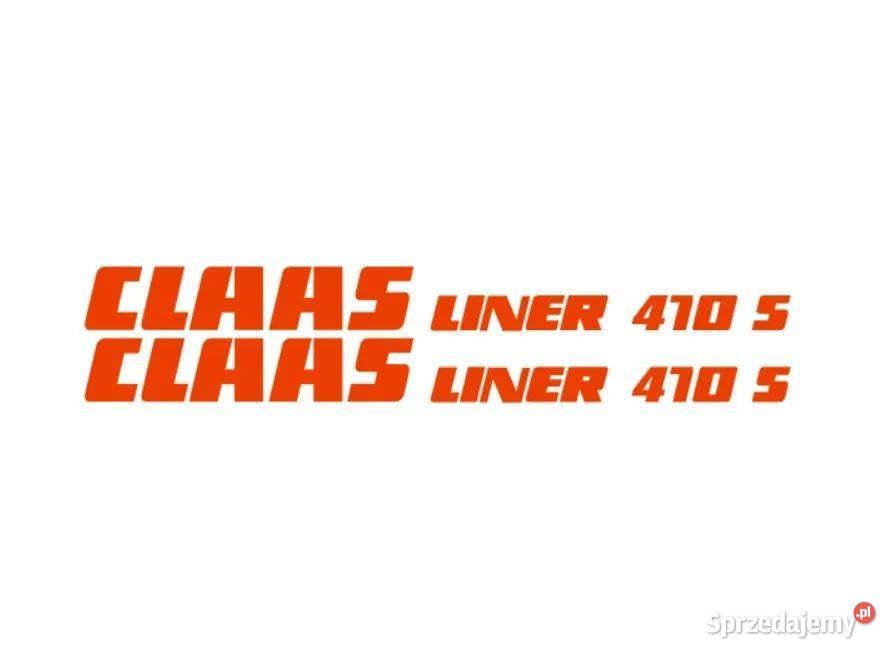 Naklejki oklejenie naklejka CLAAS LINER 410s