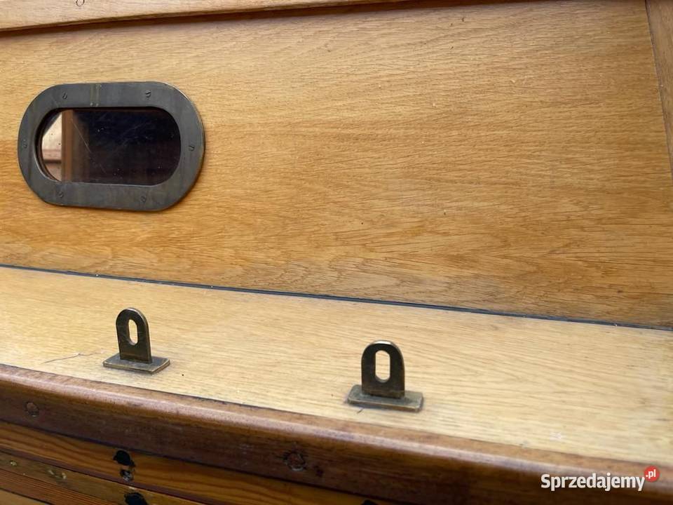 Łódka Jacht OMEGA drewniana słomka z kabiną Ruciane-Nida sprzedam