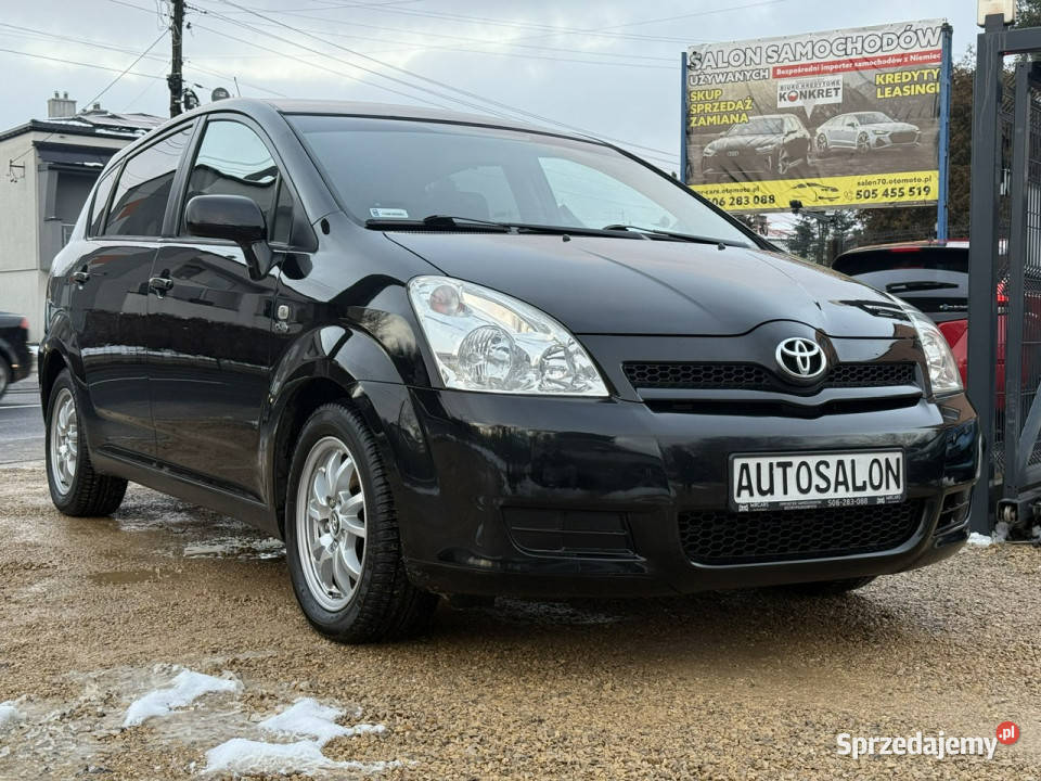 Toyota Corolla Verso Zarejestrowany w Polsce Częstochowa