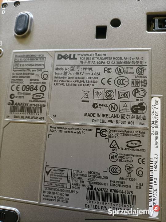 Laptop DELLA Opole