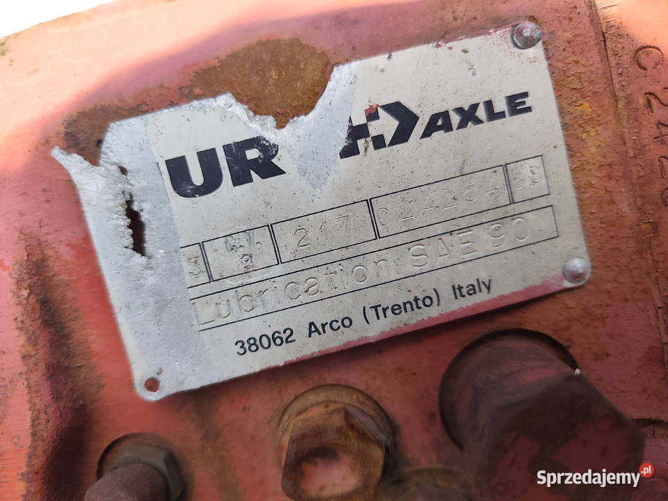 Reduktor napędu hurth axle z hydromotorem Sauer Strzyżew