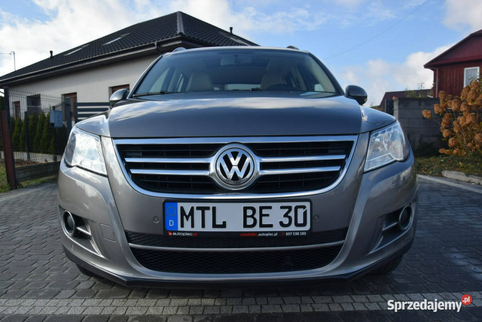 Volkswagen Tiguan 20TDI 4x4 160 Jasna Skóra Navi Majdan Sieniawski sprzedam