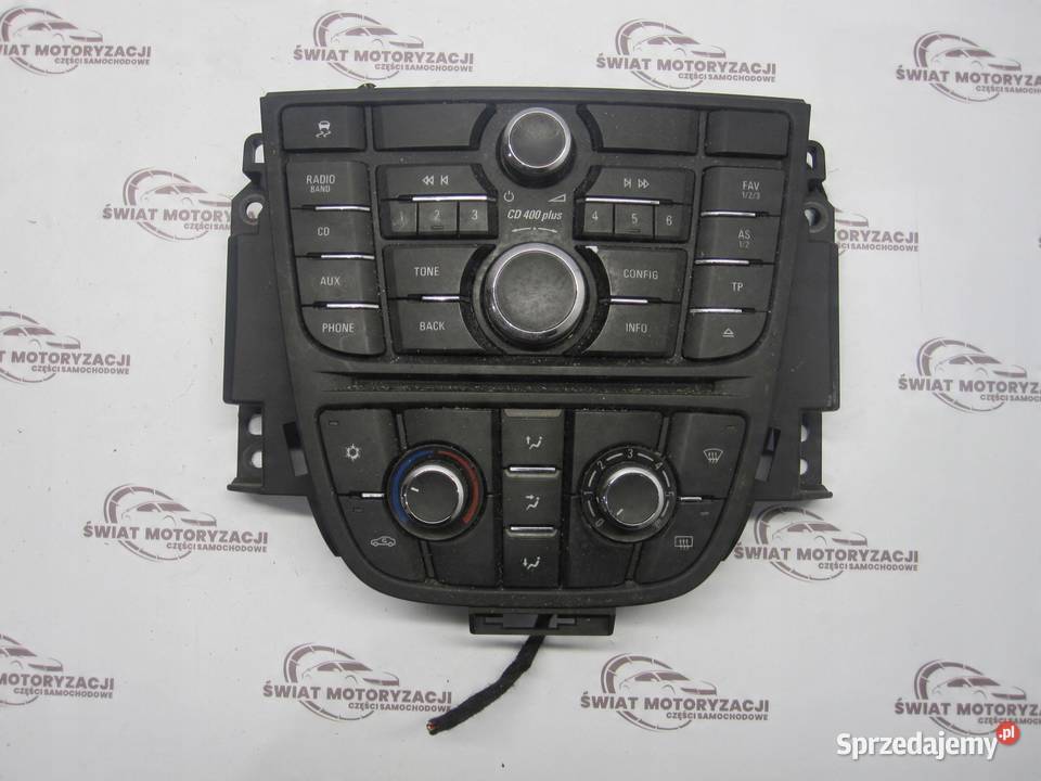 OPEL ASTRA J LIFT 14r panel radia klimatyzacji