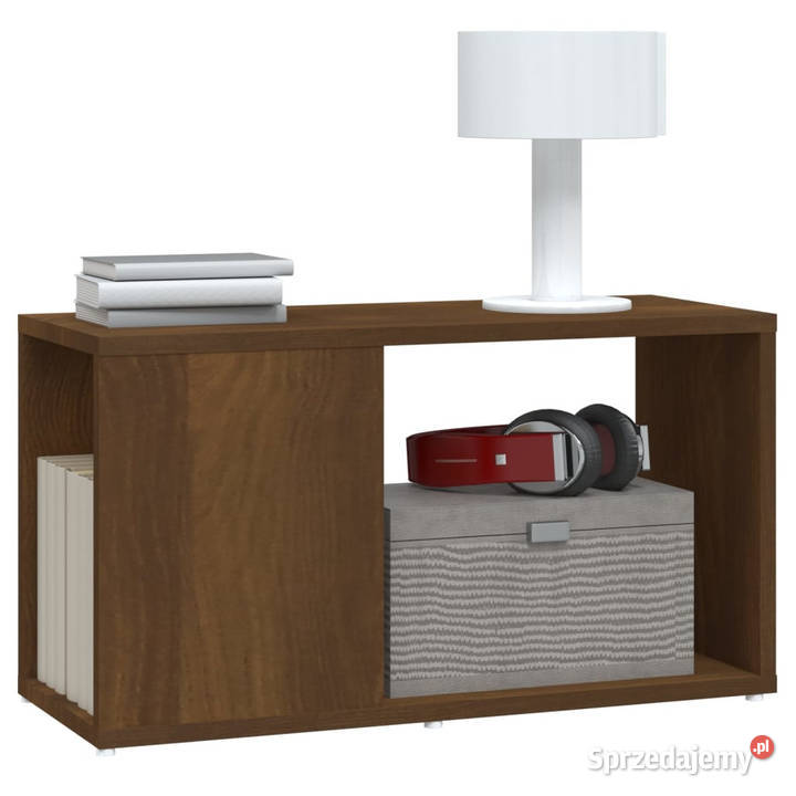 Szafka pod telewizor brązowy dąb 60x24x32 Warszawa