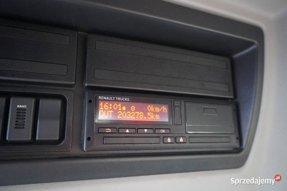 Renault C280 DTI 8 HDS Fassi 56 t Zasięg 8 m blokada mostu małopolskie Kraków