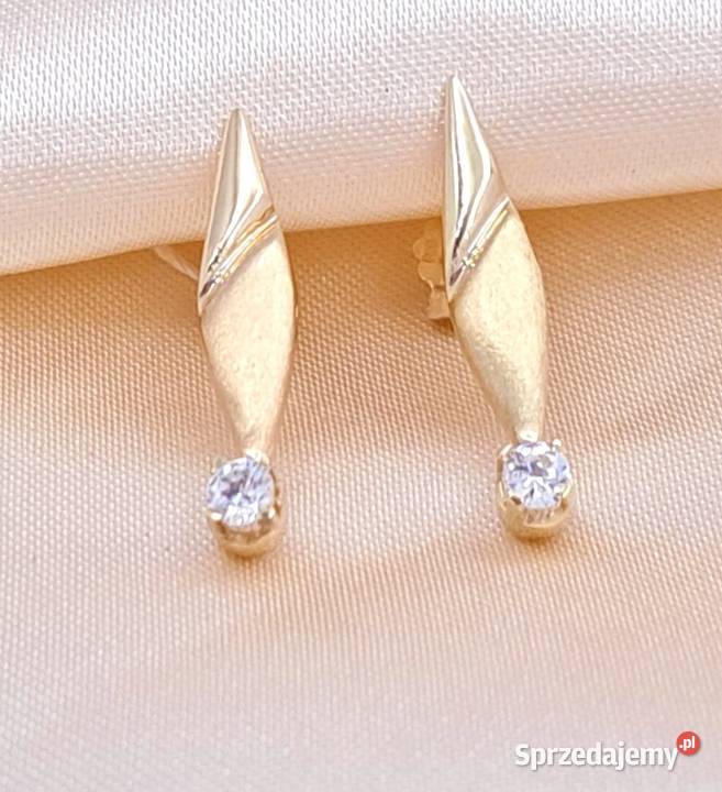 Kolczyki Złote pr585 Glamour Z631 Biżuteria dla Pań Poznań