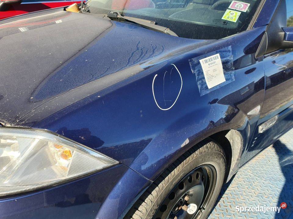 BŁOTNIK LEWY PRZÓD RENAULT MEGANE II TEF43 osobowe Lipno