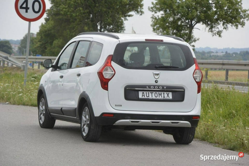 Dacia Lodgy 12 TCe nawi doinwestowany gwarancja nawigacja Lodgy Sędziszów Małopolski