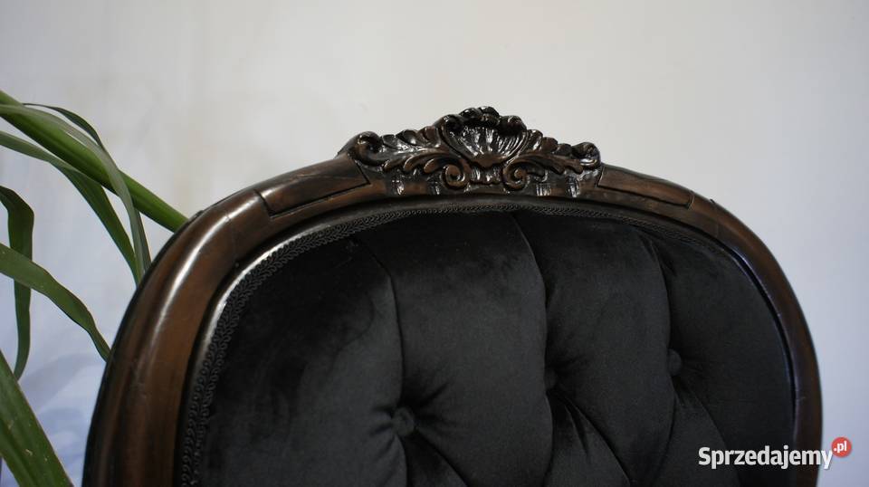 Fotel stylowy ludwikowski wielkopolskie Lusówko