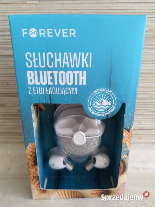 OKAZJA Słuchawki bezprzewodowe Bluetooth z etui Zabrze