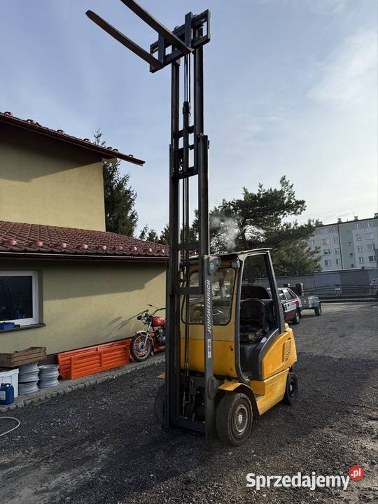Wózek widłowy JUNGHEINRICH TFG 316 wolny skok regulowane widły Przeworsk sprzedam