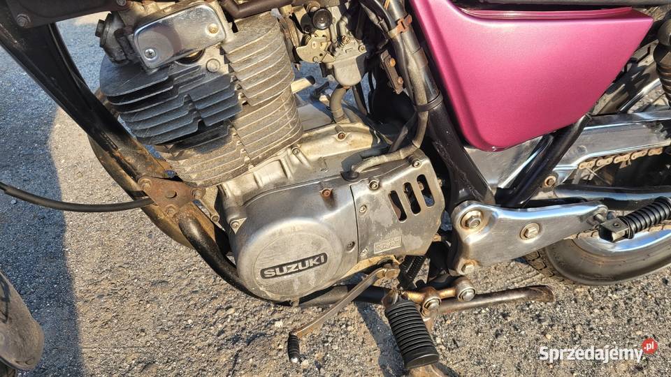 Sprzedam motocykl Suzuki GN400 Różowy