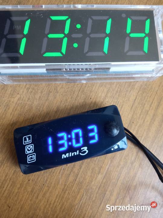 Sprzedam zegar cyfrowy wyświetlacz LED 26 mm Chorzów