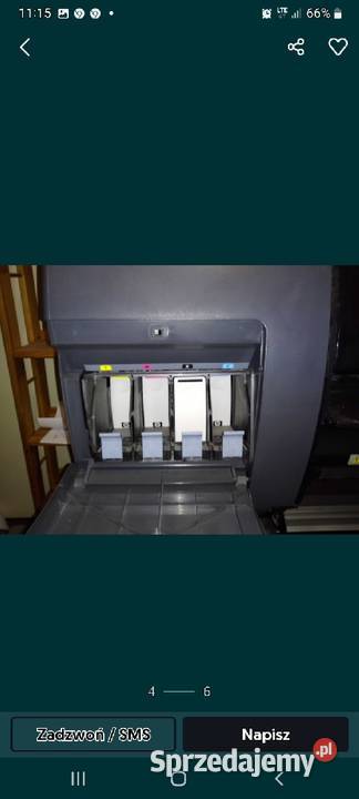 Sprzedam drukarkę ploter HP 4500 ploter Komputery i Akcesoria Kórnik