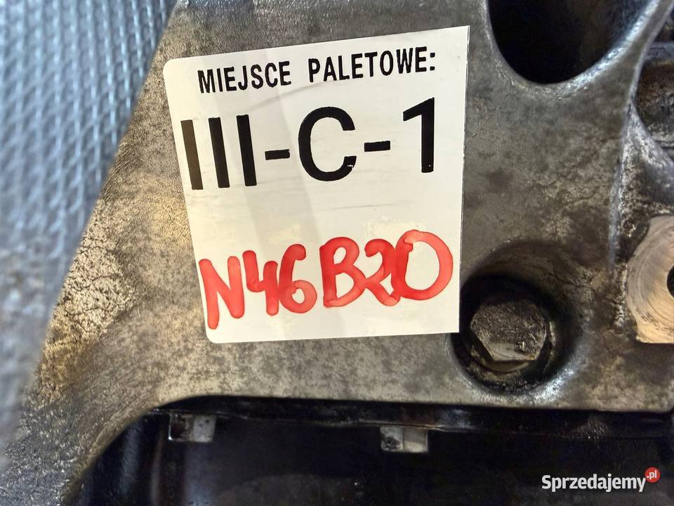 SILNIK BMW X1 E84 E90 E91 E92 E93 E46 E81 E87 20 osobowe Motoryzacja Chełm