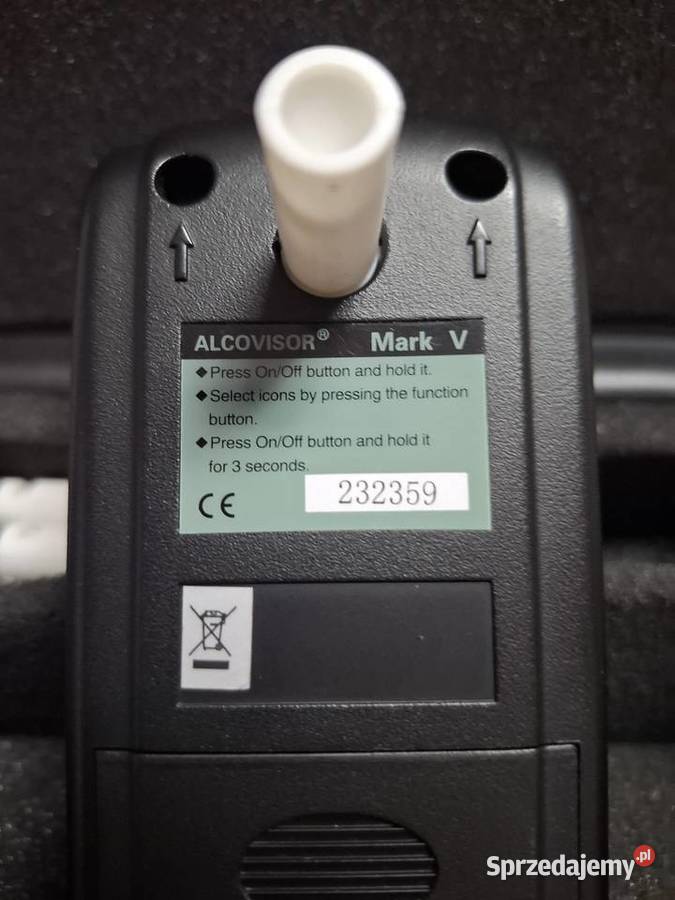 Alkomat elektrochemiczny Alcovisor Mark V nowy Lublin
