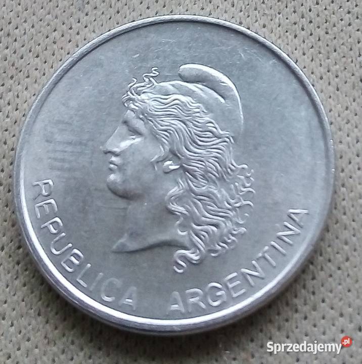 ARGENTYNA5 CENTAVOS1983 r RZADKA mazowieckie Legionowo