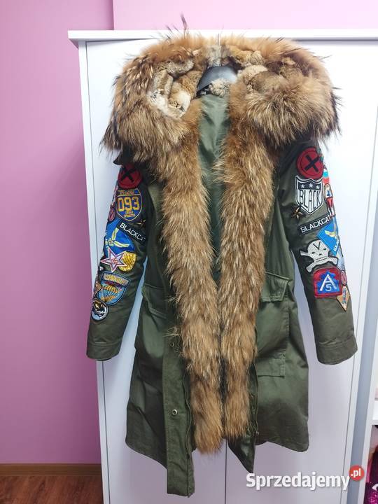 Sprzedam Kurtka parka jenot 2w1 Kurtki i płaszcze Wieluń