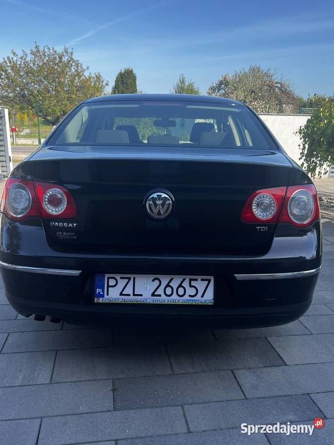 Volkswagen Passat B6 19 TDI piękny 1896cm3 Złotów