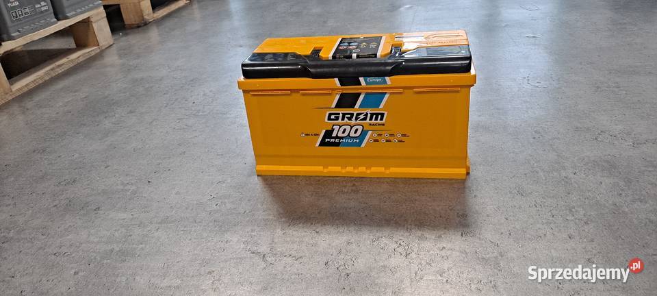 Akumulator GROM 100Ah 900A Grudziądz Śniadeckich