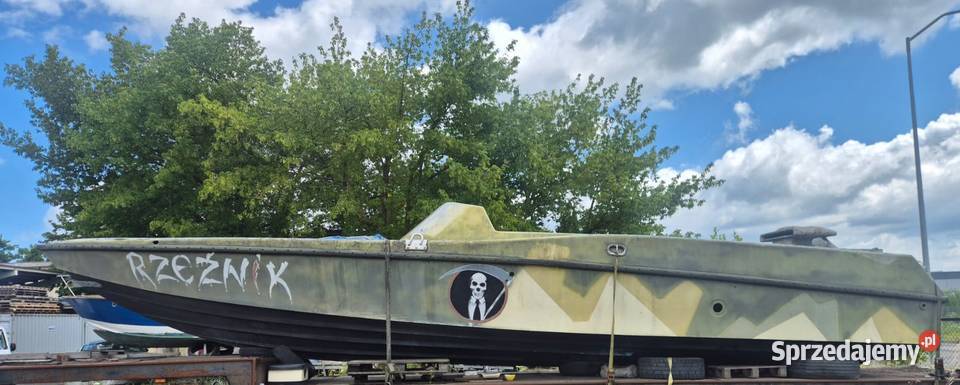 Duża łódź motorowa zachodniopomorskie sprzedam