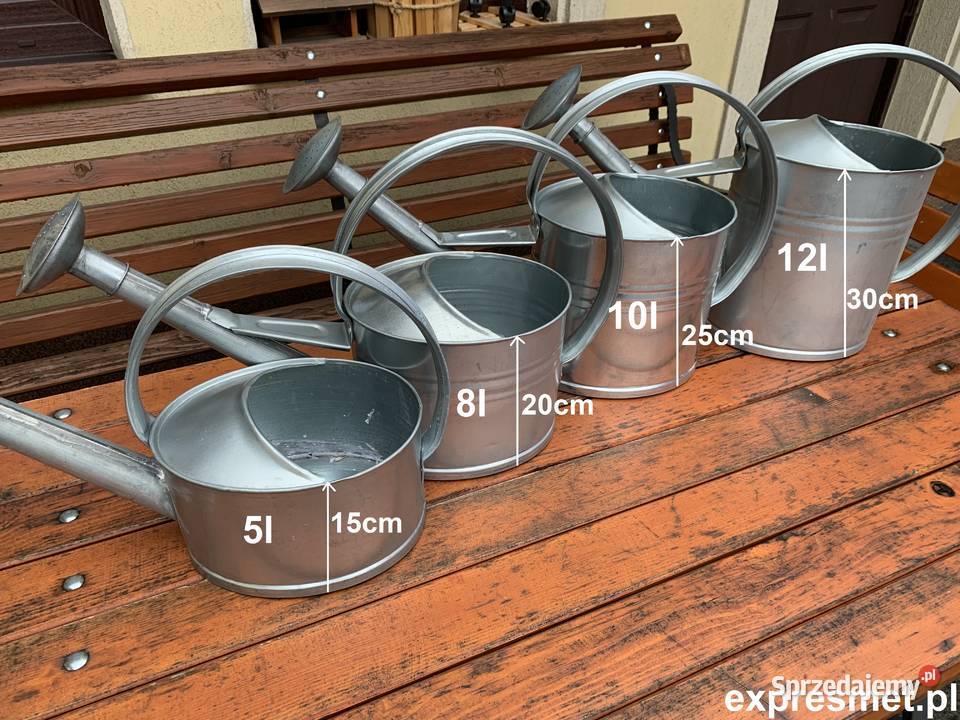 WANNA POLEWACZKA KONEWKA OCYNKOWANA 10 LITRÓW Kraków