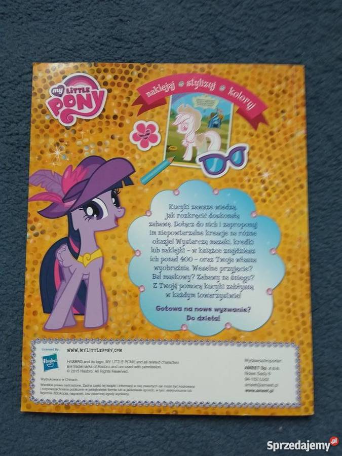 kolorowanka zostań stylistką my little pony Poznań