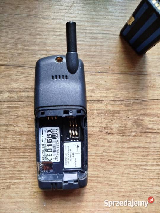 Telefon Siemens C25 oryginalny akcesoria KOMPLET małopolskie sprzedam