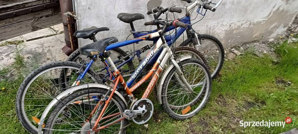 Rowery górskie do naprawy całość 120 świętokrzyskie Łagów