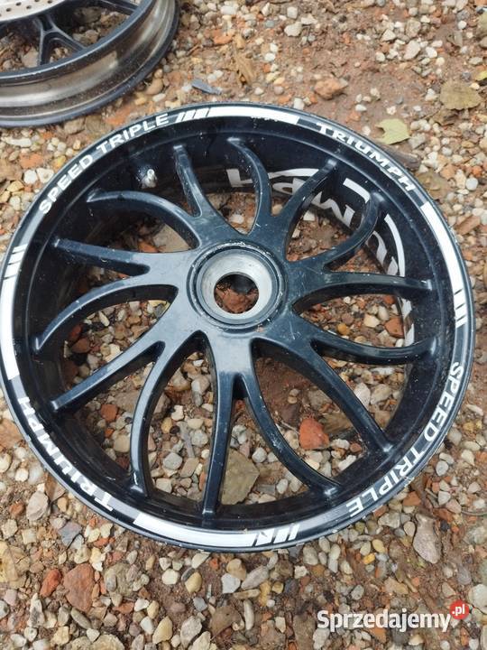 Felga tył Triumph speed triple 1050 okazja wielkopolskie Słodków-Kolonia