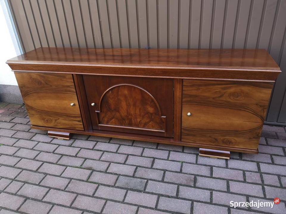 Komoda ARTDECO Niska Orzech RTV Solidna 186 Meble