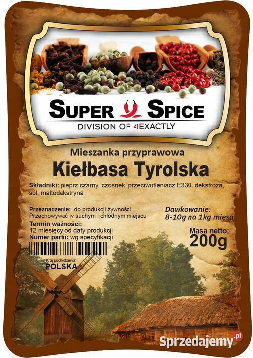 Mieszanka Przyprawowa SuperSpice Kiełbasa podlaskie Białystok