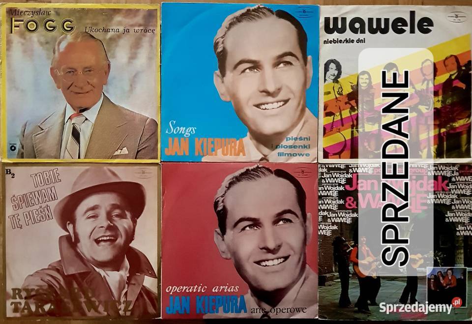 Zestaw winyli na gramofonDyskografia Polski POP