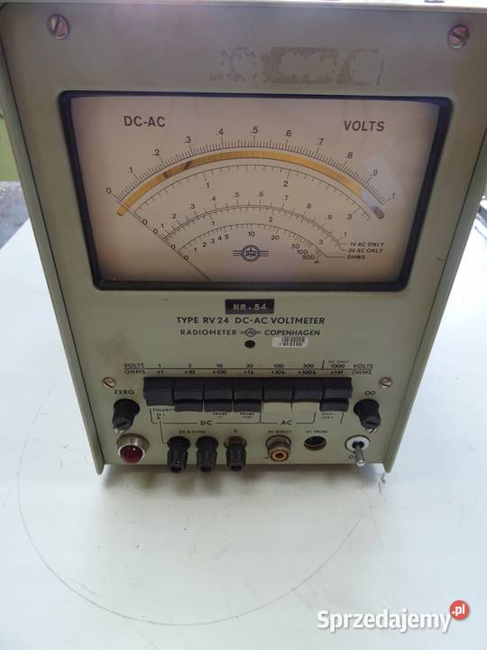 WOLTOMIERZ RADIOMETR TYPE RV24 DCAC COPENHAGEN Wąchock