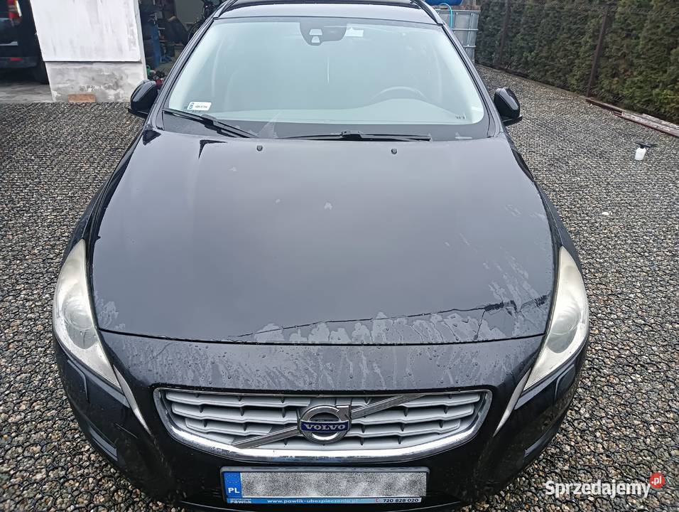 volvo v60 2011 d3 163 welurowa tapicerka małopolskie Niepołomice