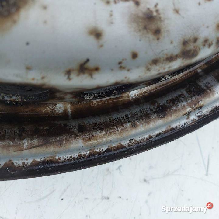 FELGA STALOWA 16 5x120 65J ET51 VW T5 7H0601027C Średnica 16" wielkopolskie