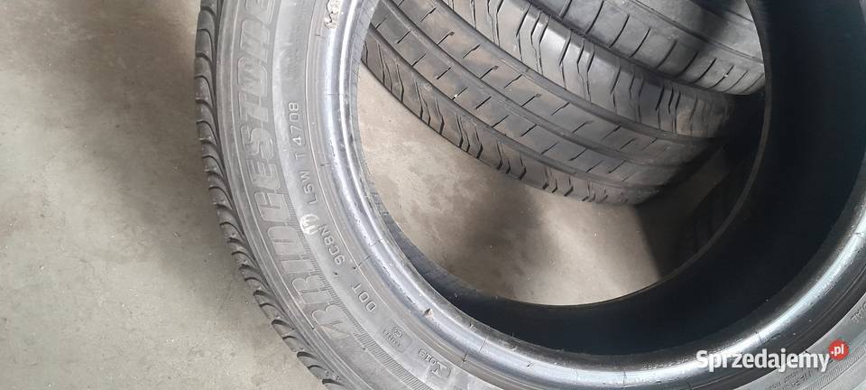 Sprzedam opony marki bridgestone turanza ER300 lubuskie Dobiegniew sprzedam