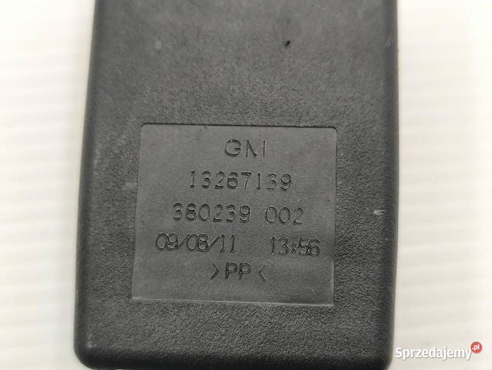 ZAPINKA PASA TYŁ OPEL INSIGNIA A 20CDTI 13267139 wielkopolskie