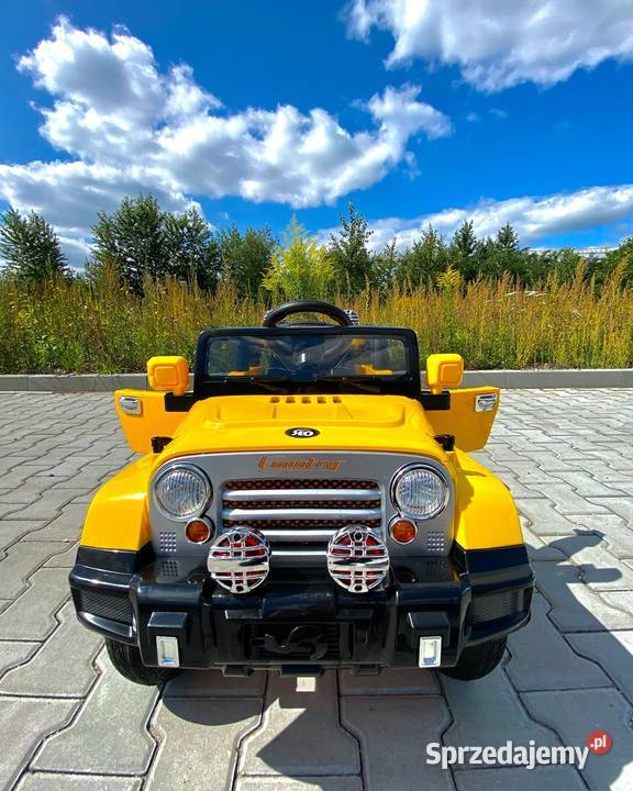 BAWIBUS autko na akumulator JEEP jeździk pojazd 3 lata+ Myszków